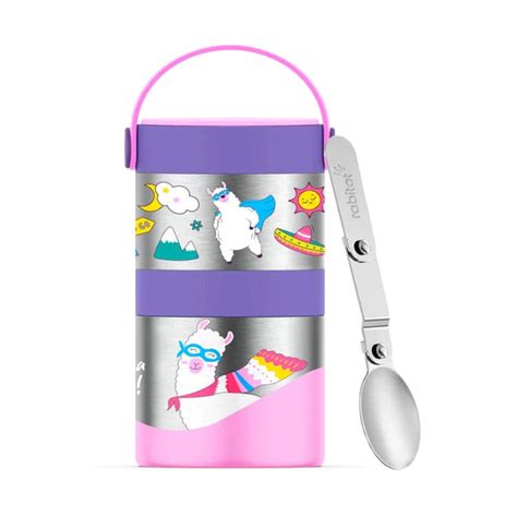 Rabitat Mealmate Max Insulated Lunch Flask with Add on Steel Container ...