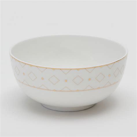 Buy Glitz Bone China Printed Curry Bowl - 180ml from Home Centre at ...