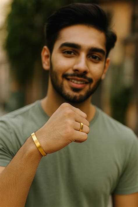 Calm & Vitality Ring & Bracelet Combo - Men - Bitrontix™