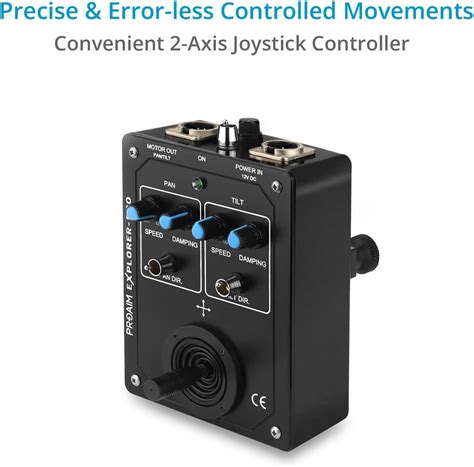 PROAIM Explorer Pro 2-Axis Motorized Pan Tilt Head India | Ubuy