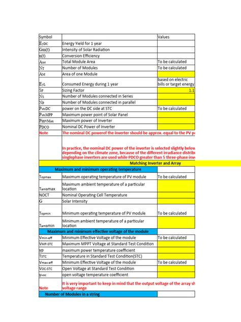 Image result for Solar Panel Calculation