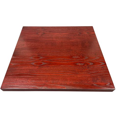 Red Mahogany Stained Plywood
