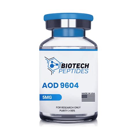 Buy AOD 9604 (5mg) - Biotech Peptides