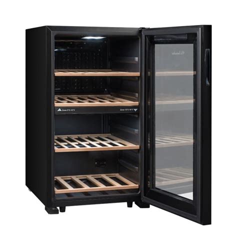 La Sommeliere LS512ZBLACK Solo Wine Cabinet, 50 Bottle Capacity Price