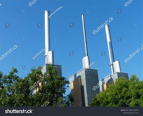 Cogeneration Plant Fueled By Natural Gas Stock Photo 2041228556 ...