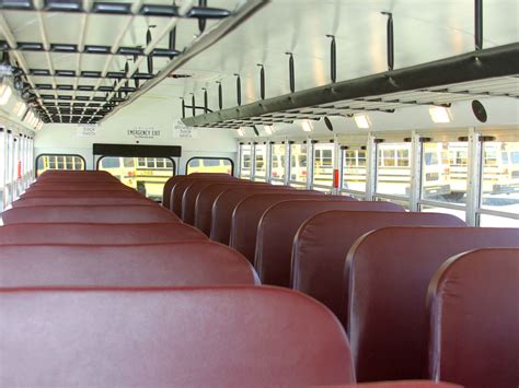 School Bus Seat Back