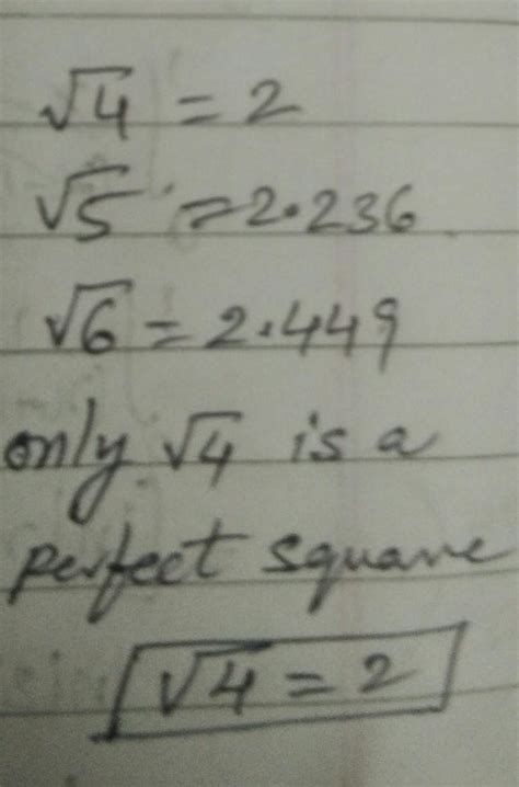 find the square root of 4,5,6digits which are perfect square and find ...