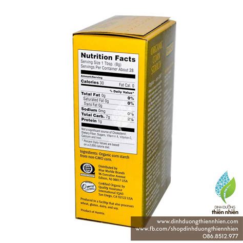 Corn Starch Nutritional Value | Besto Blog