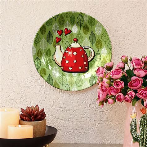 Buy JIKRAA® Amazing Art Ceramic Decorative Wall Plate/Table Top Plate ...