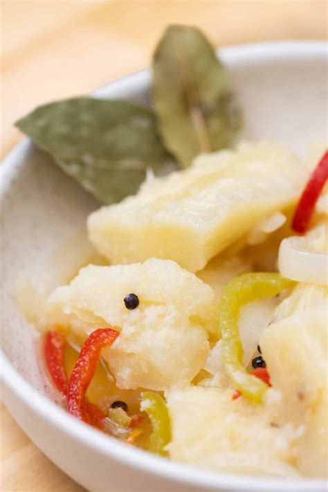 Yuca en Escabeche - Food Metamorphosis