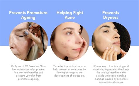 CS ESSENTIALS Skin Fuel Moisturizer Daily Moisturizer Cream For Dry ...