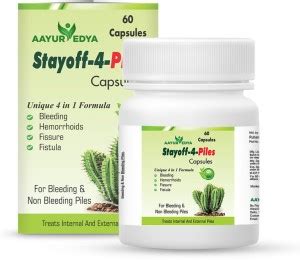 aayurvedya Stayoff-4 Piles, 4 in 1 Complete Ayurvedic Solution to ...