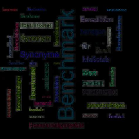 BENCHMARK Synonym-Lexikothek • ein anderes Wort für Benchmark