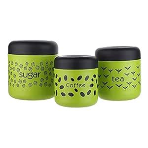 Buy Stainless steel Ceramic Coating Tea Sugar Coffee Container ...