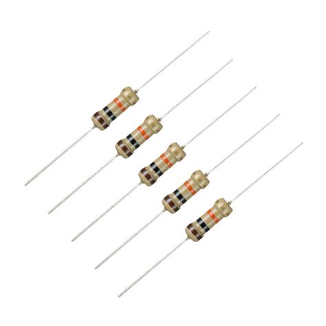 1K Ohm Resistor 1K Ohm Resistance 1/4W Power Rating 5% – REES52