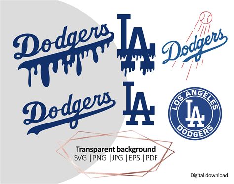 La Dodgers Logo Font