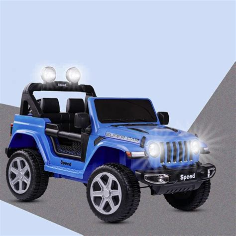Battery Operated Ride-On Car | Toy Kids Car with Light, Music