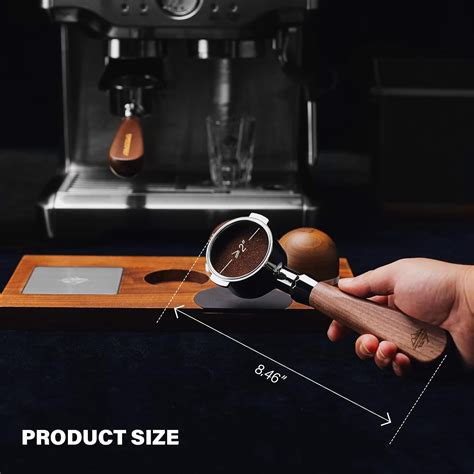 CrossCreek 51mm Espresso Bottomless Portafilter with 2 Ear | India | Ubuy