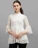 Buy White Tops for Women by Wedani Online | Ajio.com