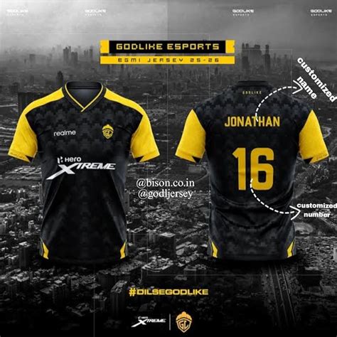 Godlike jersey