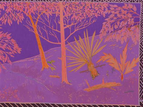 John McAllister, serenest clamor sultry, 2016 Oil on canvas 182,9 x 426 ...
