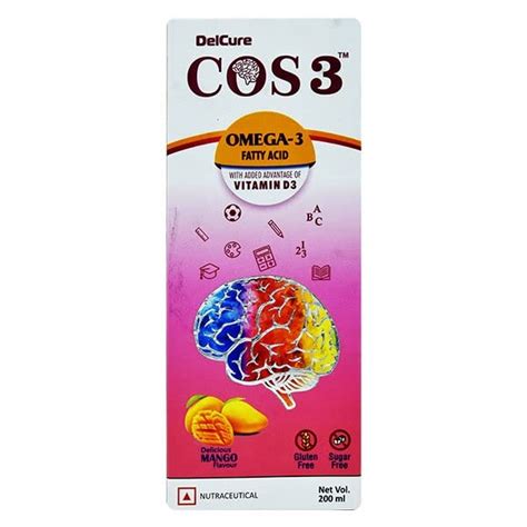 COS 3 Syrup With Vitamin D3 - 200 Ml, Pack Of 1 : Amazon.in: Health ...