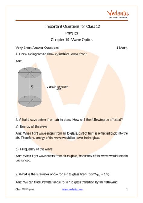Image result for Physics Class 12 Important Questions Up Border