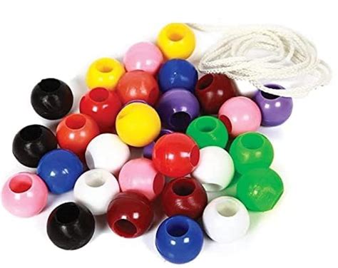 AP Kids Toys Plastic Beads Set Counting Beads | Multi Color | Color ...