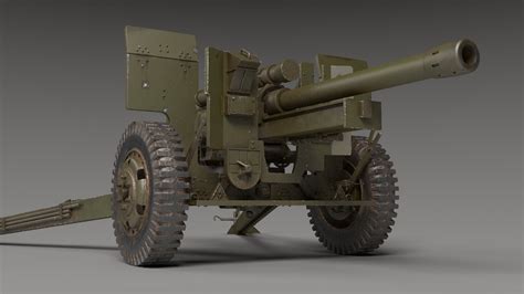 ArtStation - Howitzer 105mm ( M101A1 )