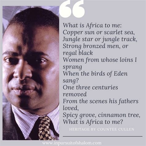 Harlem Renaissance Countee Cullen