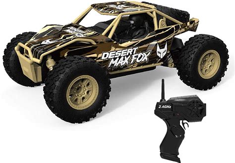 Webby 1:24 Scale Desert Rock Crawler R/C High Speed Truck 4WD (Military ...