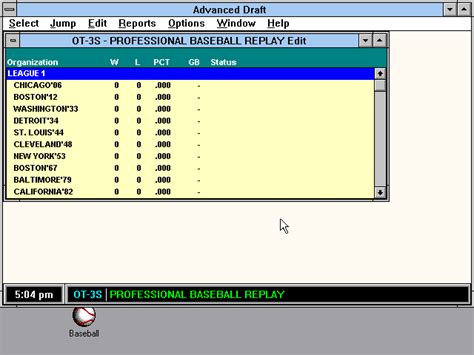 APBA Computer Baseball Game 的图像结果