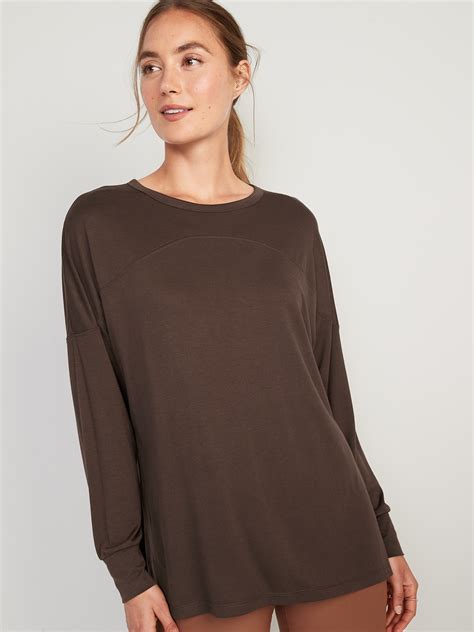 UltraLite Long-Sleeve Tunic | Old Navy