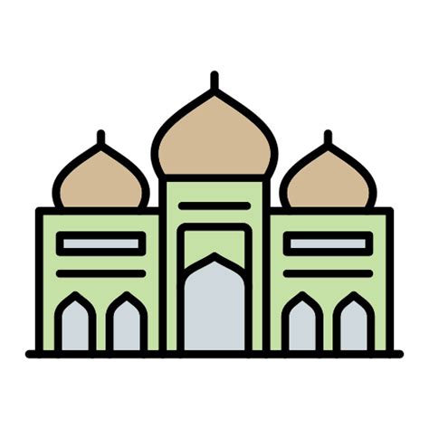 Badshahi 모스크 - 무료 건물개 아이콘