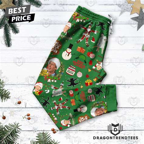 National Lampoon Christmas Vacation Merry Christmas Pajamas Set ...