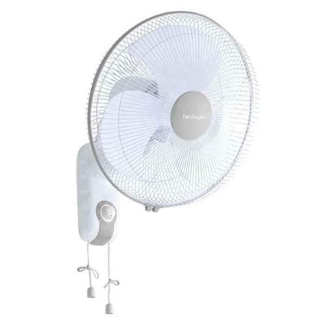 Buy Hindware Bliss 60W White & Grey Wall Fan, 519472, Sweep: 400 mm ...