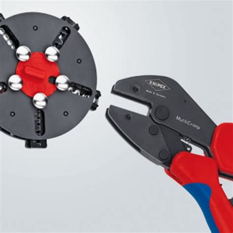 Knipex Tools - Crimping Pliers With Changer Magazine 250mm