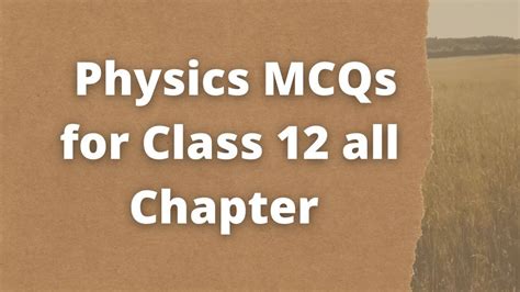 Image result for Class 12th Science Picture MCQs