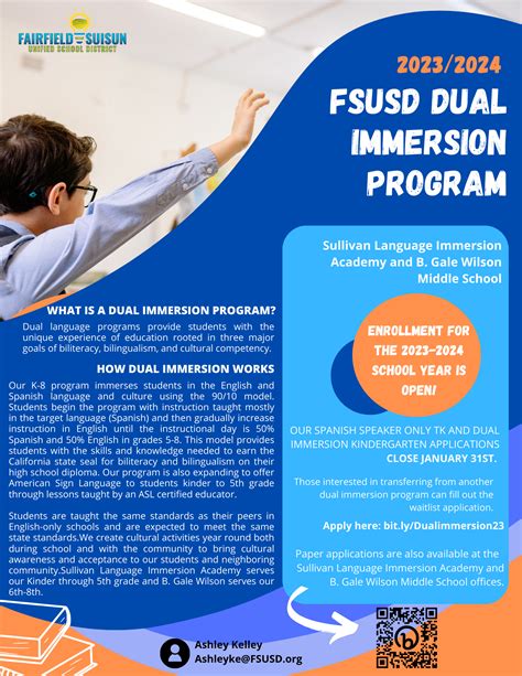 Dual Immersion | Fairfield-Suisun Unified School District