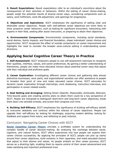 PPT - Navigating Career Choices: Exploring Social Cognitive Career ...