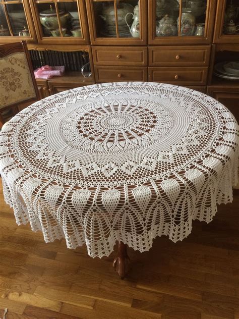 Image result for Free Crochet Tablecloth Patterns Rectangular