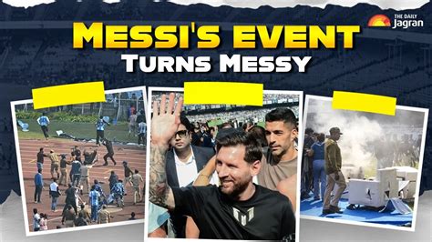 Lionel Messi’s Kolkata Event Leaves Fans Fuming: Organiser Arrested ...