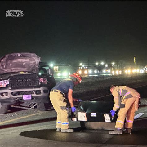 MPD, MFD respond to accident on State Highway 191 • Midland, TX