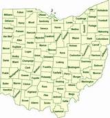 Counties Of Ohio Map | Maps Of Ohio