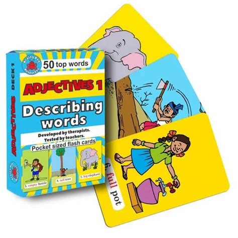 Descriptive Word Cards 的图像结果