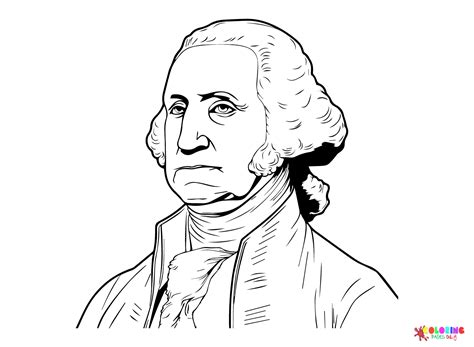 George Washington Coloring Pages - Free Printable PDF & Online Coloring