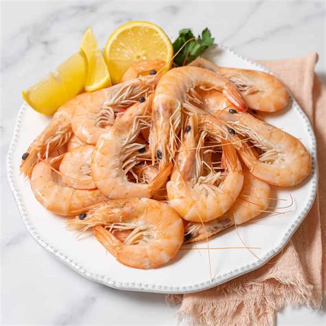 Fresh Cooked Shrimp