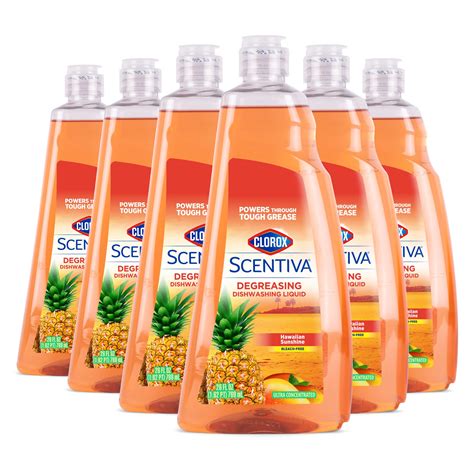 Buy Clorox Scentiva Dish Soap | Great Smelling Dishwashing Liquid Cuts ...