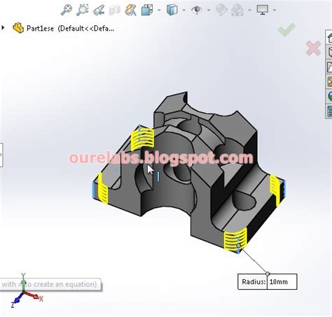 SolidWorks Advanced Exercise Example 的图像结果