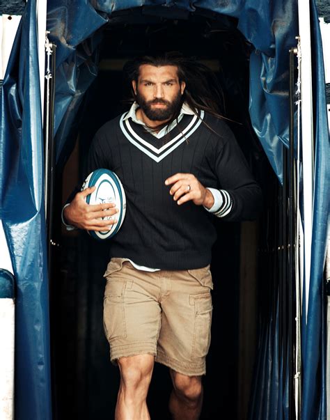Chabal Rugby Player